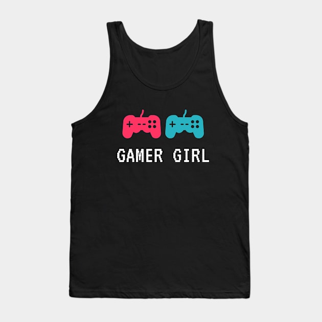 Gamer girl Tank Top by Tshirtiz